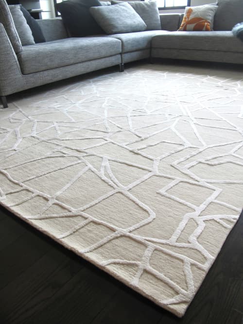 Wei Wei Rug | Area Rug in Rugs by INIGO ELIZALDE RUGS. Item composed of wool and fiber