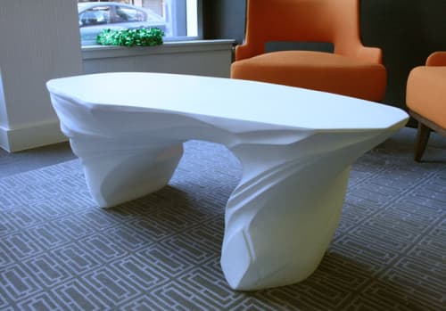 Drift Table | Coffee Table in Tables by Pryor Callaway Art and Design. Item composed of synthetic