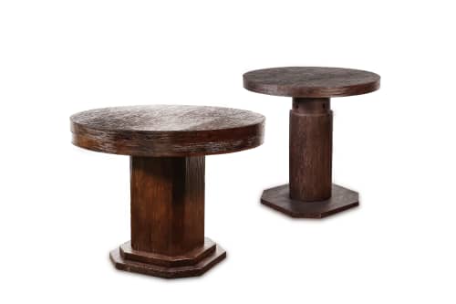 Malbec Side Tables in recovered wood from Costantini | Tables by Costantini Designñ. Item composed of wood