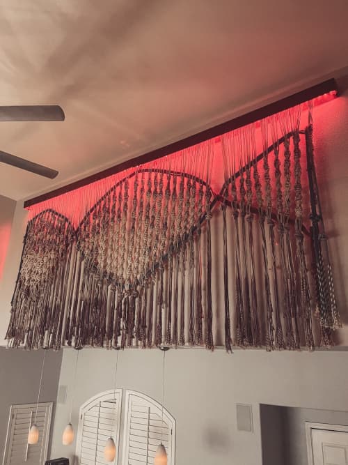 The DNA | Macrame Wall Hanging in Wall Hangings by Gissell Studio - Fiber & Botanical Art