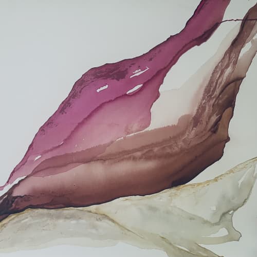 Cabin Fever | Oil And Acrylic Painting in Paintings by Studio Maison Art by Heather O’Donovan. Item composed of canvas compatible with boho and contemporary style