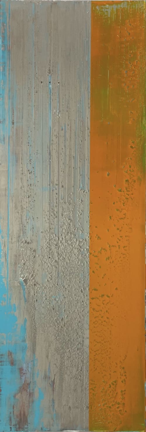 GTR5 | Oil And Acrylic Painting in Paintings by Jonah Burlingame Fine Art. Item made of birch wood with synthetic