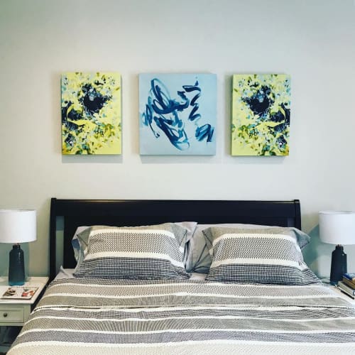 Abstract Prints | Prints by Cameron Schmitz. Item made of canvas