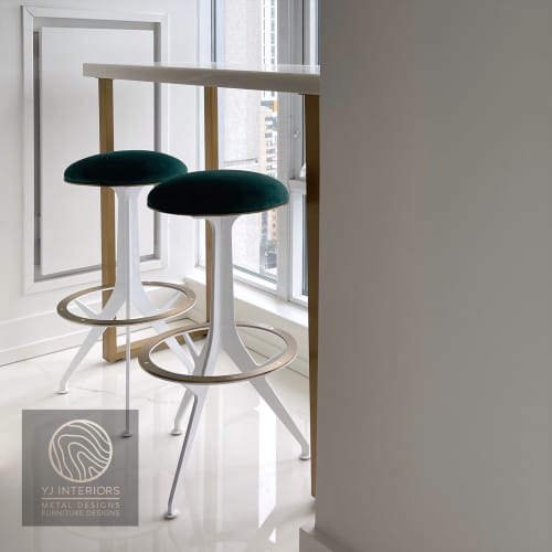 Orbit Stool | Dining Chair in Chairs by YJ Interiors