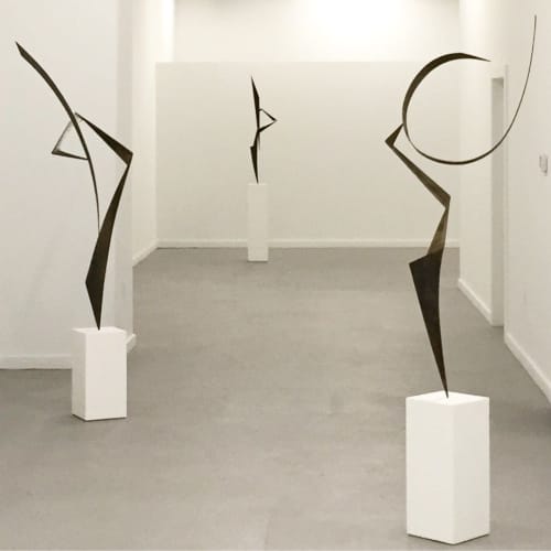 Free Standing Sculptures | Sculptures by Marko Kratohvil. Item composed of steel