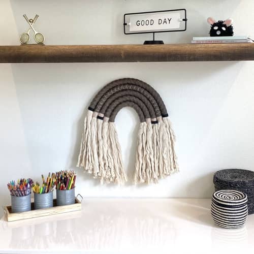 Earth Arch | Macrame Wall Hanging in Wall Hangings by Ooh La Lūm. Item made of fiber