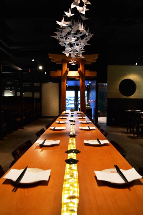 Millwork | Wall Sculpture in Wall Hangings by In Element Designs | Grand Villa Casino Hotel & Conference Centre in Burnaby. Item composed of wood