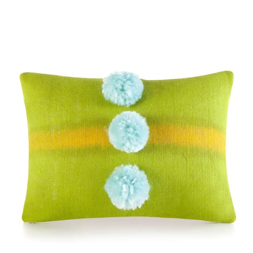 amafa apple | Pillow in Pillows by Charlie Sprout. Item composed of cotton