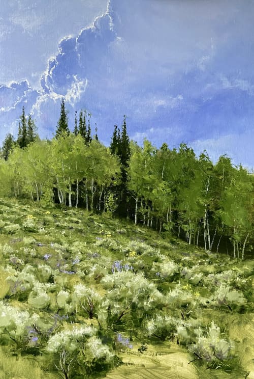 Wyoming After the Storm | Prints in Paintings by Erik Linton. Item compatible with country & farmhouse and southwestern style