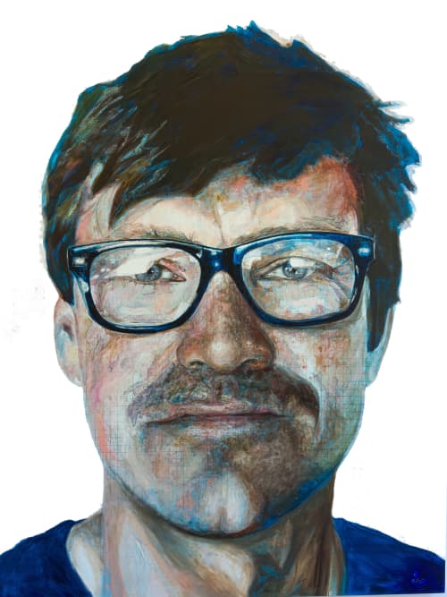 Custom Paintings | Paintings by Benjamin Parks. Item composed of synthetic