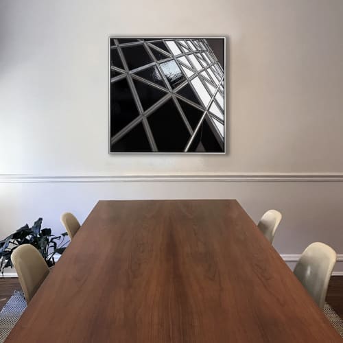 REFLECT 1.55 joins | Wall Sculpture in Wall Hangings by Heather Hancock. Item made of concrete with glass