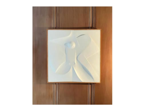 Relief France | Wall Sculpture in Wall Hangings by Patrick Bonneau. Item composed of cement