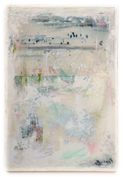 Space | Oil And Acrylic Painting in Paintings by El Løvaas. Item composed of canvas