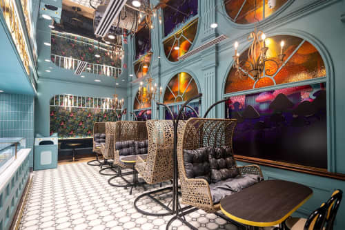 Patisserie Interior Design | Interior Design by Studio Hiyaku | Chatswood in Chatswood. Item made of synthetic