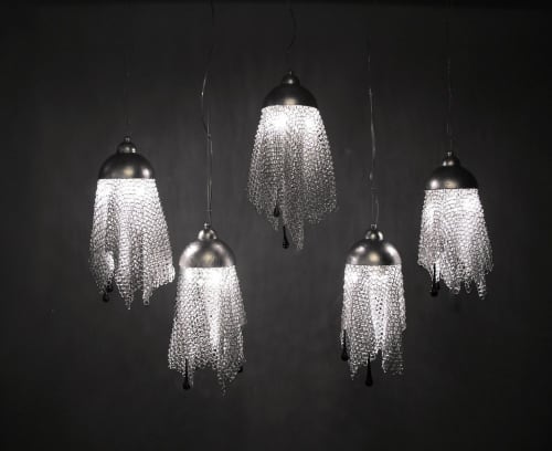 Gladiator 5 | Pendants by F+M FOS - Anna Maria Fragiskos Bitros. Item made of metal works with mid century modern & modern style