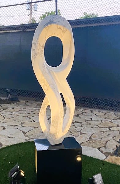 Muse of Light | Public Sculptures by Scott Gentry Sculpture, LLC | Rebecca Low Sculpture Gallery in Fort Worth