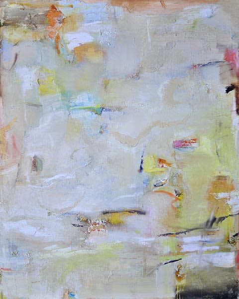 225 Climbing Monte Solaro | Oil And Acrylic Painting in Paintings by Anne B Schwartz. Item composed of canvas in contemporary style