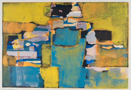 Stane Hadden 6 | Prints in Paintings by Casey Blanchard | University of Vermont Medical Center in Burlington. Item made of paper works with contemporary style