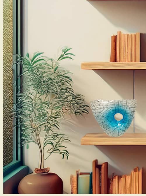 Bay Vase | Decorative Bowl in Decorative Objects by Le Lef. Item made of ceramic works with boho & mid century modern style