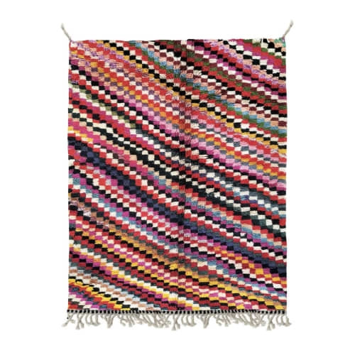 Moroccan Berber Rug - Handcrafted Moroccan Handmade Rug | Runner Rug in Rugs by Marrakesh Decor. Item composed of wool