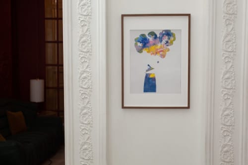 Gussie and Connor 14 | Prints by Casey Blanchard. Item made of paper