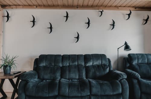 Birds in Flight | Sculptures by Sam Hopkins