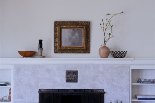 Smokey Mirror #1 | Decorative Objects by Sarah E. Owen. Item made of wood with glass works with boho & contemporary style
