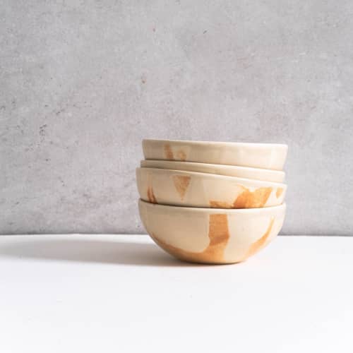Beige Matte Stoneware Bowl | Dinnerware by Creating Comfort Lab. Item composed of stoneware