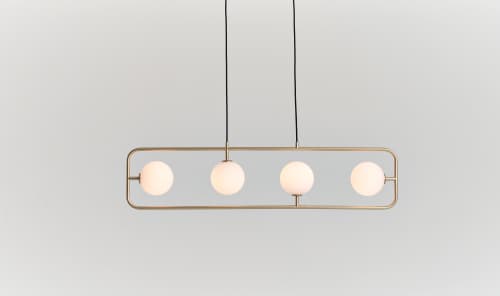 Sircle Pendant PH4 | Pendants by SEED Design USA. Item made of steel & glass