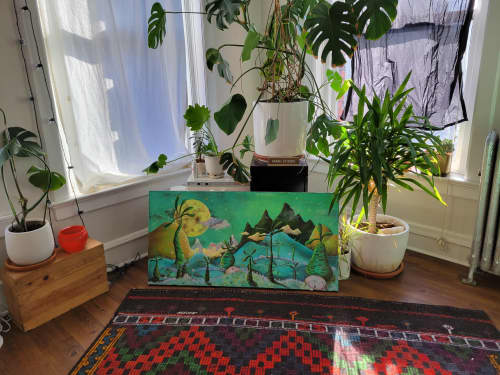 Euphorbia Landscape print | Prints by Sarah Stivers. Item composed of paper in boho or eclectic & maximalism style