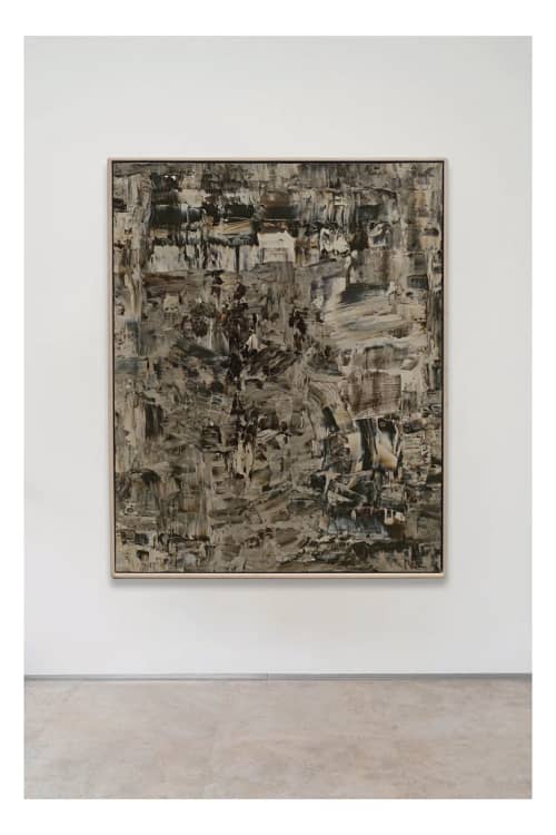 silent confessions ✦ SOLD | Oil And Acrylic Painting in Paintings by VISCERAL HOME STUDIO. Item made of wood with canvas works with minimalism & contemporary style