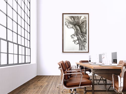 Flow 1 | Drawings by Russ Snedker. Item made of paper