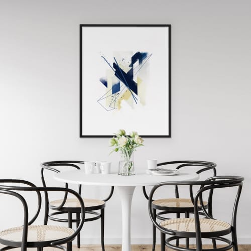 Blue Shift Art Print | Prints by Michael Grace & Co.. Item made of paper