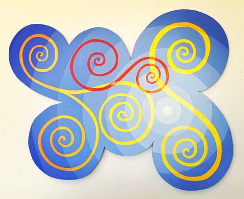 Fred J. Bendheim | Oil And Acrylic Painting in Paintings by Fred Bendheim. Item made of wood & synthetic