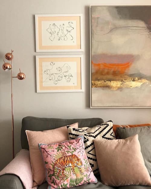Original painting | Oil And Acrylic Painting in Paintings by Ele Pack. Item composed of canvas