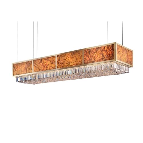 IQ2089 IMPERO ART SUSPENSION CRYSTAL PRISM | Chandeliers by alanmizrahilighting | New York in New York. Item composed of metal