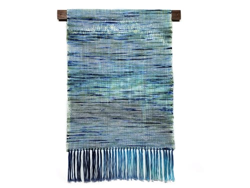 Silk Watercolor | Tapestry in Wall Hangings by Jessie Bloom. Item made of walnut with cotton