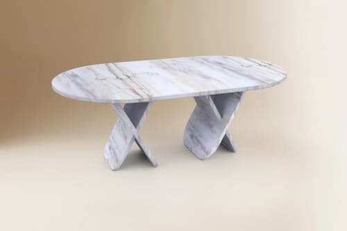 Balance Oval Table | Coffee Table in Tables by Dovain Studio. Item made of marble