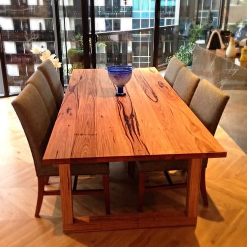 Dining Table By Aaron Pitt Seen At, Glass Coffee Table Gumtree Perth
