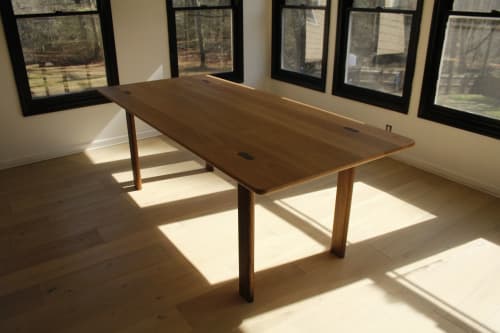 The Mccord Dining Table | Tables by Black Tenon Furniture. Item made of wood works with minimalism & mid century modern style