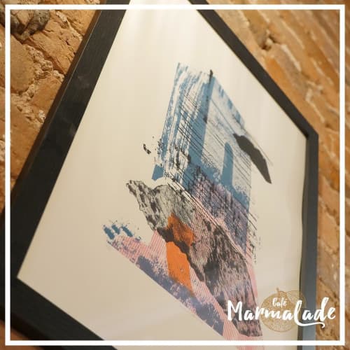 Sisteron | Prints by Angus Vasili | Cafe Marmalade in Liverpool. Item composed of paper