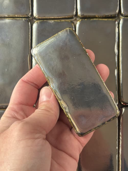 2x4 inch Standard Craftsman Field Tile | Tiles by Lea Nigel Studios. Item compatible with boho and mid century modern style