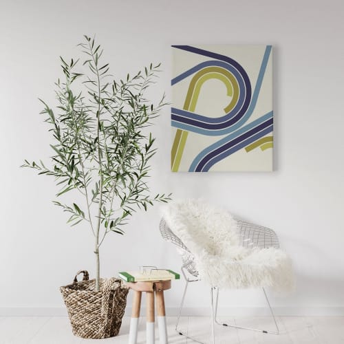 Shift Repeat Canvas Print | Prints by Michael Grace & Co.. Item composed of canvas