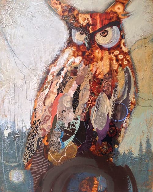 Josey Wales | Mixed Media in Paintings by Shelli Walters Studio