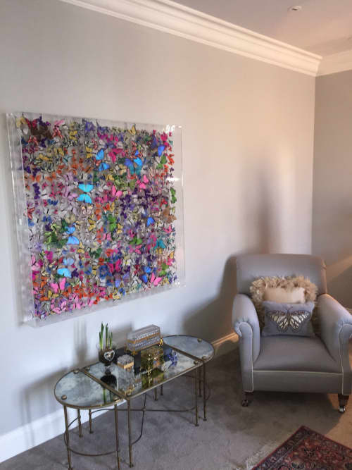 Morpho memory | Mixed Media by Michael Olsen. Item made of synthetic