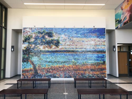 “El Arbol” | Mosaic in Art & Wall Decor by J MUZACZ | Georgetown Municipal Court in Georgetown. Item made of stone