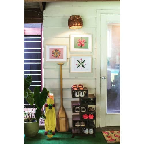 Pink Limu Art | Photography by Lola Pilar Hawaii. Item made of paper