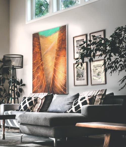 "Fool's Gold" ~ Painting | Oil And Acrylic Painting in Paintings by Michael Kerbow. Item made of canvas compatible with contemporary style