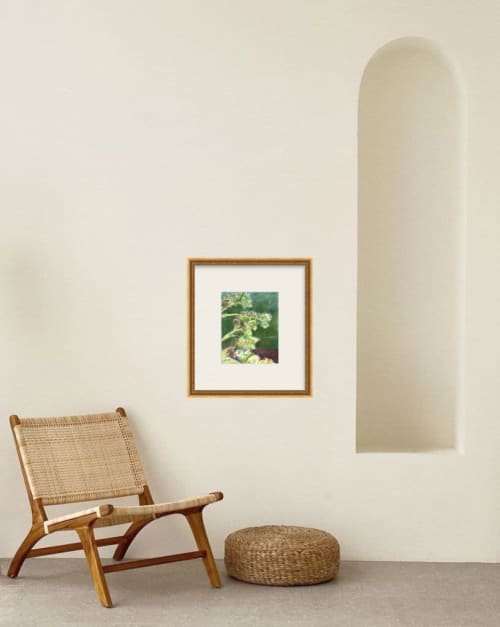 After the Rain | Mixed Media by Elizabeth MacLean. Item in boho or mid century modern style