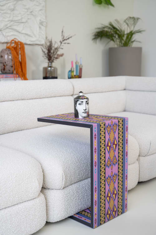 Tatreez | Side Table in Tables by JANAN STUDIO HOME. Item made of wood with steel